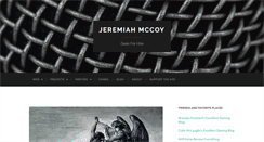 Desktop Screenshot of jeremiahmccoy.com